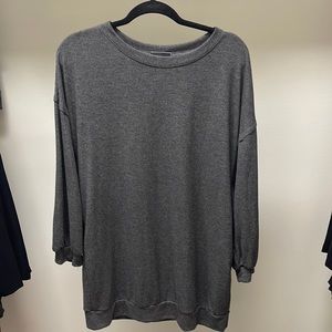 Vici gray sweater dress